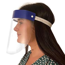 PROTEC&CO Visière Ecran Facial de Protection Pour Visage Transparente Adultes et Enfants