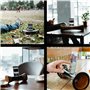 mangobeat® - Enceinte écologique et Universelle en Bois - Amplification de Tous Les Smartphones sans électricité - « Wengé Solei