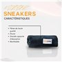 DonCare Kit Nettoyant Premium pour Sneakers, baskets et chaussures - Brosses, Nettoyant, Microfibre et Trousse.