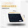 DonCare Kit Nettoyant Premium pour Sneakers, baskets et chaussures - Brosses, Nettoyant, Microfibre et Trousse.