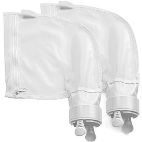Lodd Pool - Sacs à Limon adaptables pour Polaris 280 480 Robot Nettoyeur Piscine. Lot de 2 Sacs filtres Nylon renforcés à Fermet
