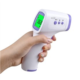 Thermomètre Frontal Infrarouge médicale Thermometre sans Contact pour Adulte Enfant bébé