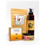 Beurre de chebe au karité et à la cire d'abeilles 100% naturel -NAWAR-, 100 g, soin intense sans rinçage anti-casse des cheveux 