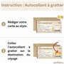 Milijou | Carte à gratter voyage surprise | Chèque cadeau surprise personnalisation destination, carte d'embarquement à gratter,