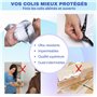 Enveloppe plastique d’expédition pour colis Vinted - x50 - HAUTE QUALITÉ - Sac "thank you" - Pochette postale de protection opaq