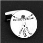 Bouton de Manchette Homme | Boutons de Manchette Originaux Pour Chemise | Cadeaux mariage Acier Inoxydable | Bijou Noir Geek Sci