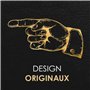 Bouton de Manchette Homme | Boutons de Manchette Originaux Pour Chemise | Cadeaux mariage Acier Inoxydable | Bijou Noir Geek Sci