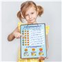 Tableau Récompenses Enfants à Gratter - Motivation pour l'Apprentissage de l'Organisation & de l'Autonomie (2 Feuilles Recto/Ver