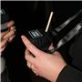 DrinkSafe I Porte gobelet,Tour de Cou gobelet protège Verre réutilisable à Souhait, Anti-Renversement pour soirées et Festivals 