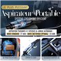 Aspirateur Voiture Puissant Sans Fil - 16000pa Réels Cyclonique - 15 Accessoires, Kit Nettoyage Voiture Complet pour Intérieur -