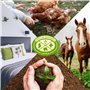 TERRE DE DIATOMEES DIATEOR - Seau de 5Kg de Terre de Diatomée Grade Alimentaire - 100% Naturelle, Non Calcinée - Poudre Blanche 