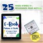 Tampon Enseignant Français - Kit 15 Tampons enseignants Correction & Encouragement,6 Encreurs,300 Autocollants,Ebook, Tampon mai