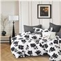 DRAP HOUSE Housse de Couette 220x240 cm avec 2 Taies d'oreiller 63x63 cm – Parure de lit en Coton Douce