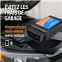 Boitier Diagnostic Auto ELM327 Lecteur OBD II Bluetooth – Effacer Code Défaut pour Voiture Essence/Diesel – Android & iOS Iphone