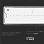V-TAC Lampe de Secours LED 3W pour Plafond et Mur - Éclairage de Sortie de Secours avec Batterie - Autonomie 3 Heures - IP65 - L