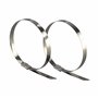 IPEA Attache Cable Inox 200 mm - Colliers de Serrage pour Câbles – 100 Pièces - Taille 4,6 mm x 200 mm – Polyvalents pour Câblag