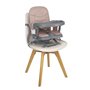 rehausseur chaise enfant Pappo Booster table pliable ceinture sécurité