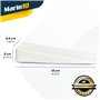 Mario10 Lot de 2 butées de porte en caoutchouc antidérapant pour intérieur et extérieur - Cales de porte en caoutchouc multi-sur