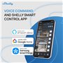 Shelly 2L Gen3 - Interrupteur connecté Wi-Fi, 2 canaux 200-700 W, Fil Neutre non requis, Bypass 1L/2L inclus, Éclairage connecté