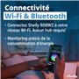 Shelly RGBW2 | Module Relais Wi-Fi pour Bandes LED RGBW | Variateur de Lumière | Domotique | Compatible Alexa & Google Home | Ap
