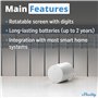 Shelly Blu TRV & Shelly Blu Gateway Gen3 - Tête thermostatique connectée Bluetooth avec Passerelle Wi-FI (USB-A), Commande à Dis