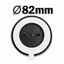SkinoEu Badge de Capot Avant et pour Coffre Compatible avec BMW Embleme 82 mm 51147057794 Drapeau Francais France Flag en 5