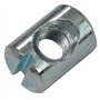 AERZETIX: 20 plots pour ferrure d'assemblage de Meubles pour vis M6 L:14mm Ø10mm C41526