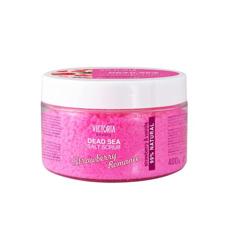 Victoria Beauty Dead Sea Strawberry Romance Gommage visage et corps 400 g