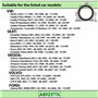 AERZETIX - C66217 - Bague d'étanchéité vilebrequin - côté de montage: du côté boîte de vitesses - compatible avec 026 103 171, 0