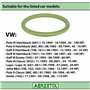AERZETIX - C66231 - Joint, distributeur d'allumage 42x51x4.5 mm - FPM caoutchouc fluoré - compatible avec 030 905 224 - mécaniqu