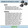 AERZETIX - C66281 - Lot de 3 Boulons de volant moteur M10 x 1 avec collerette - empreint hexagonal - compatible avec N 902 061 0