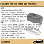 AERZETIX - C66709 - Kit de fixation du câble d'embrayage (2 pièces) avec support en caoutchouc - longueur: 46 mm - compatible av