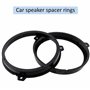 AERZETIX - C11599 - Lot de 2 Adaptateurs/Supports pour Haut-parleurs de Voiture Ø165 mm - côté de Montage portière arrière - Com