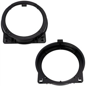 AERZETIX - C11597 - Lot de 2 Adaptateurs/Supports pour Haut-parleurs de Voiture Ø130 mm - côté de Montage Partie Avant - Compati