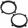 AERZETIX - C11620 - Lot de 2 Adaptateurs/Supports pour Haut-parleurs de Voiture Ø130 mm - côté de Montage portière Avant - Compa
