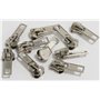 AERZETIX - C62961 - Lot de 10 curseurs/navettes N°5 autobloquants pour fermeture éclair à dents en plastique injecté ou en métal