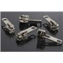 AERZETIX - C62961 - Lot de 10 curseurs/navettes N°5 autobloquants pour fermeture éclair à dents en plastique injecté ou en métal