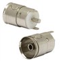 AЕRZETIX - C69057 - Lot de 2 Connecteurs d'antenne RF femelle droit - à souder - adaptateur