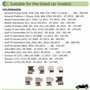AERZETIX - C70425 - Kit d'accessoires, plaquette de frein à disque - compatible avec numéros OE 5K0698231