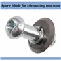 AERZETIX - C77178 - Roulette lame couteau de couper carreaux Ø16x6x3 mm pour coupe carrelage manuel - en acier
