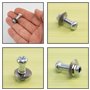 AERZETIX - C77178 - Roulette lame couteau de couper carreaux Ø16x6x3 mm pour coupe carrelage manuel - en acier
