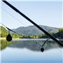 PRO FILSTAR Hameçon de pêche à la carpe D-Rig N6, bas de ligne fluorocarbone 20 cm 9 kg, Аnti gewangle Sleeve - Curve Shank Hook
