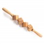 Tuuli Accessories Anti Cellulite Masseur Rouleau à Cubes de Massage Appareil Maderothérapie Bois 40 cm