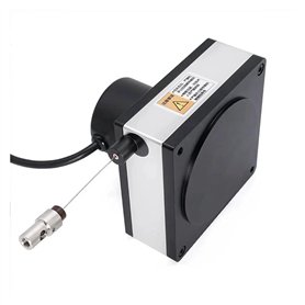 PKHDLYEU Encodeur linéaire capteur de Fil de Traction 500MM Petit encodeur de chaîne Mesure Industrielle capteur de Position lin