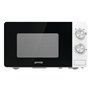 Gorenje MO 17 E1W Micro-Ondes/SmartStart/AquaClean/Fonction Dégivrage avec Réglage du Temps/Boulon de Sécurité de Porte/5 Niveau