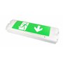 Com Éclairage de secours, sortie de secours, éclairage de secours EXIT IP65