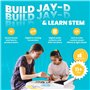 CircuitMess Jay-D - Kit table de mixage de DJ | Apprentissage de l'électronique et du codage | Projets STEM pour enfants à parti