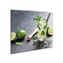Plateau de protection universel pour plaques de cuisson en verre trempé de 4 mm