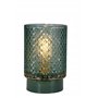 Pauleen 48310 LED Mobile Lampe Modern Glamour minuterie Pile Turquoise Luminaire à Poser, Verre, 0.4 W
