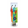 Schildkröt JAZZMINTON BIRDIES (volants de remplacement), lot de 3 pièces: 1 lent/1 rapide/1 LED pour le jeu de nuit, 970156